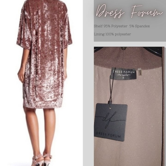 NWT  Dress Forum Velvet Kimono - Picture 1 of 6